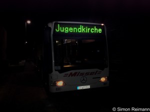 Jugendkirche New Generation - Shuttle-Bus