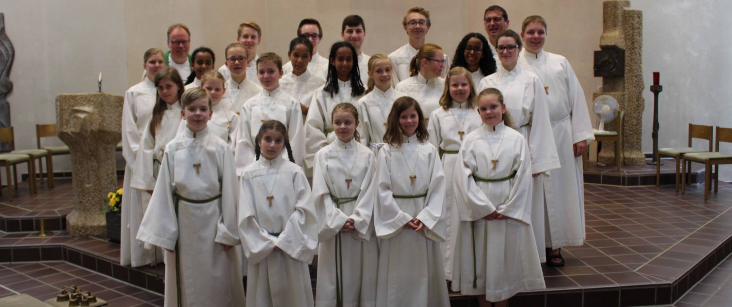 Ministranten St. Franziskus - Miniaufnahme 2015