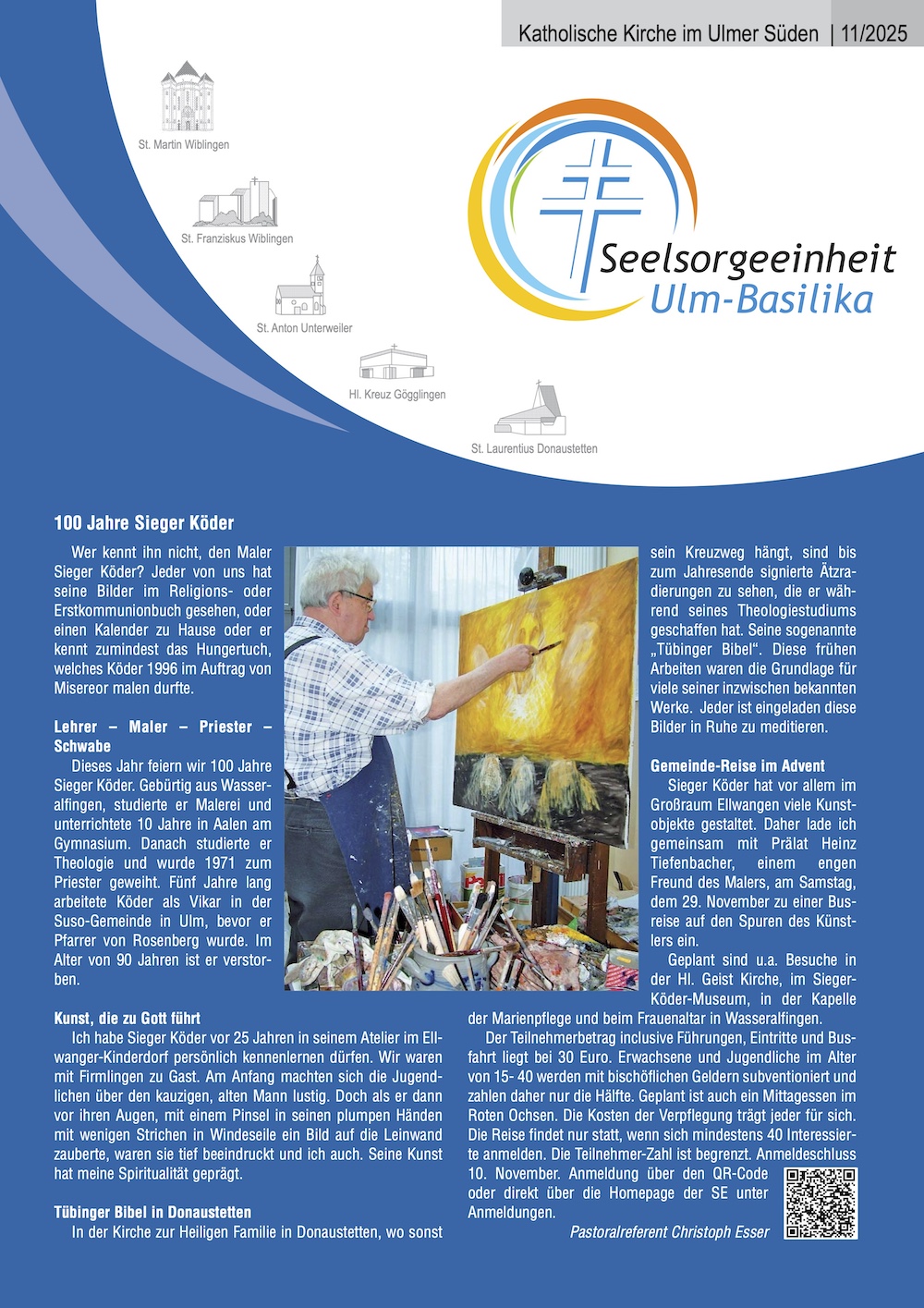 Katholische Kirche im Ulmer Süden 11-2025